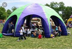 BLOW-UP SHADE TENT