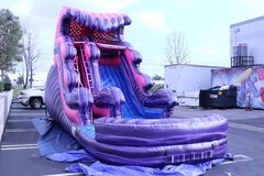 16 FT PURPLE AND PINK TIDAL WAVE