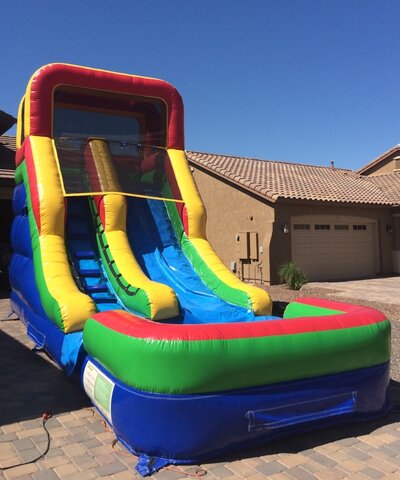 16 FT RAINBOW SLIDE