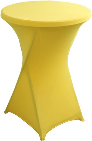 Cocktail Spandex Covers - Yellow