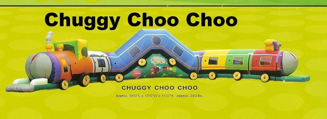Chuggy Choo Choo Obstacle Course 