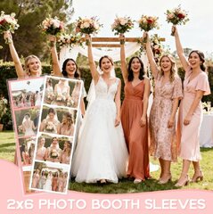 Photobooth Print out Bookmark 2x3
