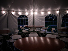  20 x 20 Tent Lighting