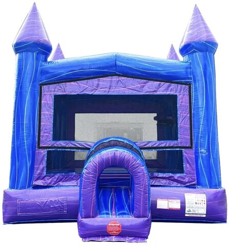 Purple Marble Bounce House