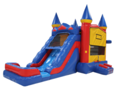 Castle Combo Bounce House (Wet or Dry)