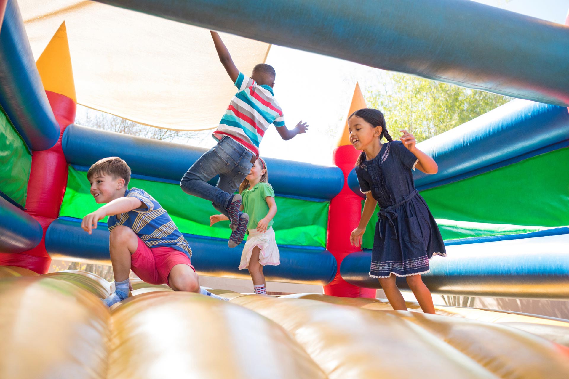 Party imagery from Xtreme Inflatables’ website