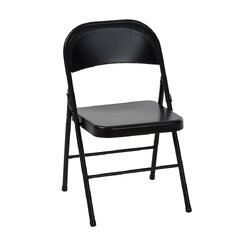 Black Metal Folding Chairs