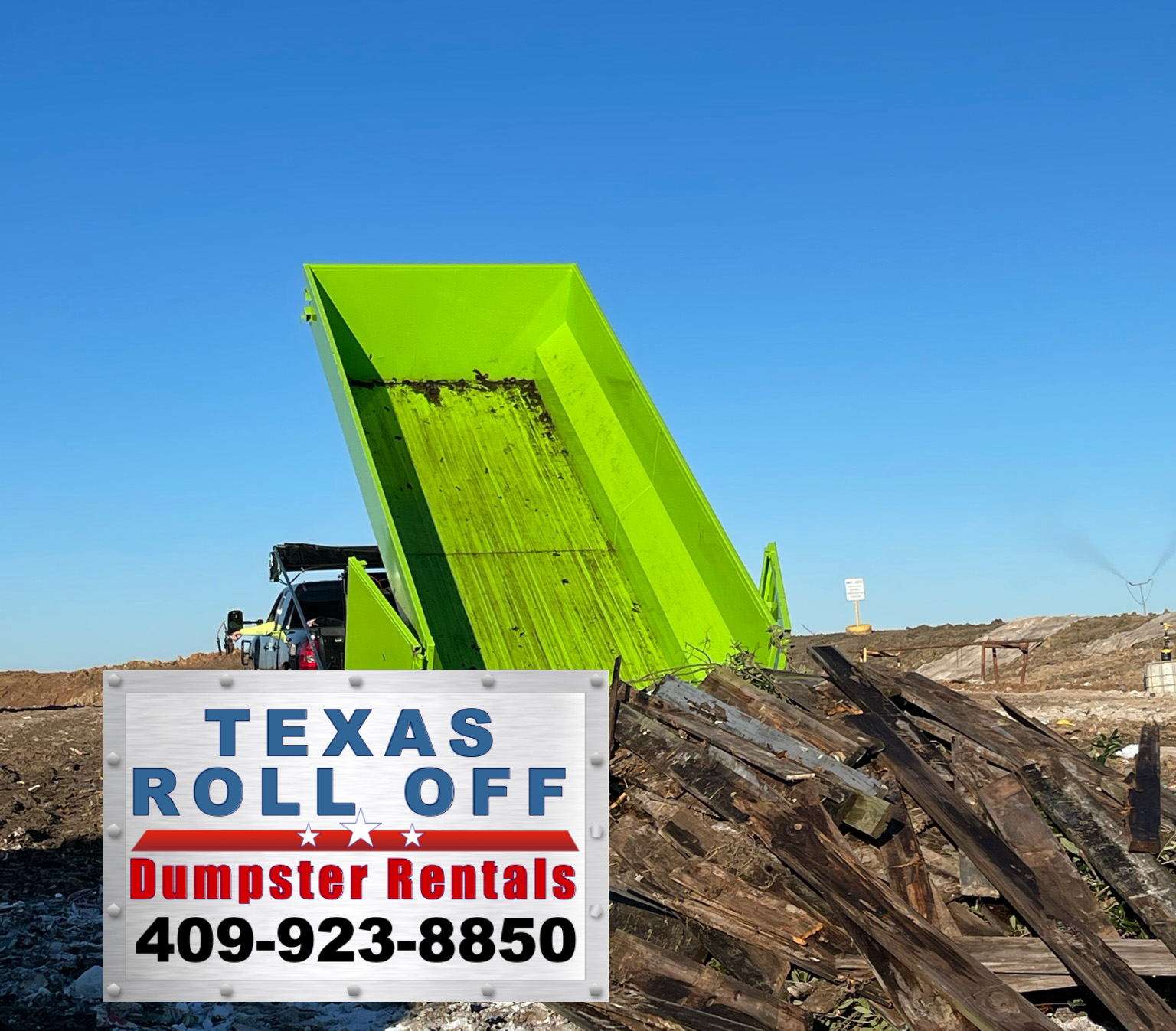Dumpster Rental Dickinson TX