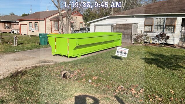 20 Yard Rolloff Dumpster