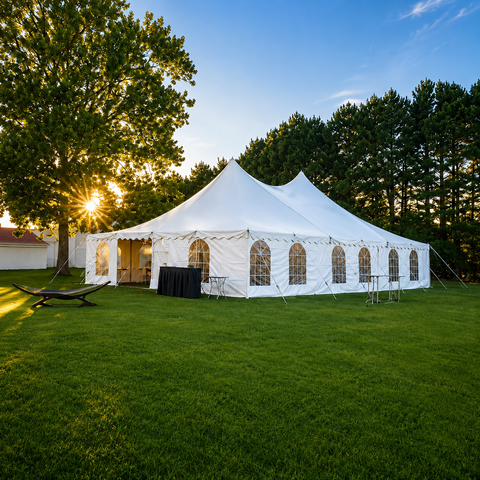 40 x 60 Pole Tent Rental 