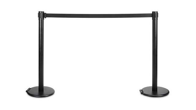 Black Stanchions