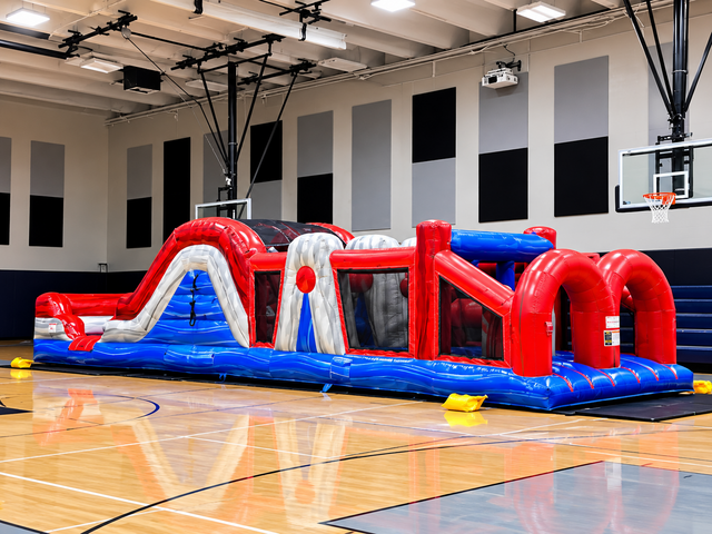40 ft  blazin obstacle course 