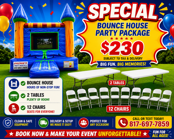 Bounce House Party Package