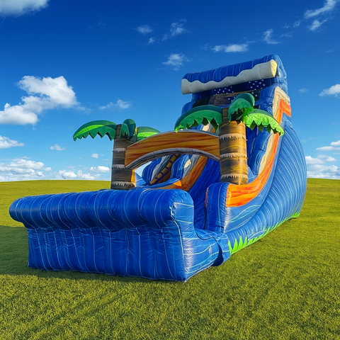 19ft Blue wave Dry Slide 