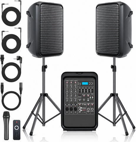 PA system and microphone