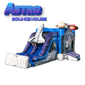 Astronaut Bounce House  (Dual Slide) XL Wet or Dry 