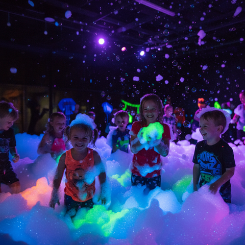 GLOW Foam Party 1 Hour Night