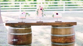 Whiskey Barrel Table Package