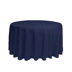 Navy Blue polyester 108”