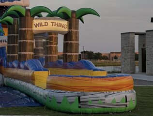 Wild thing ( single lane slip and slide )