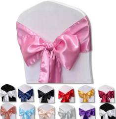 Pink Chair Bows 