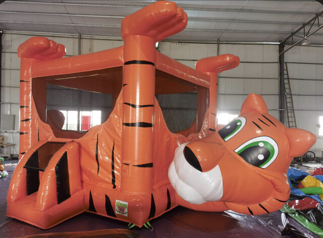 Tiger bounce house