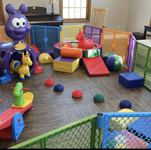 Toddler soft play without inflatable