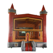 Standard red Traditional Bounce House