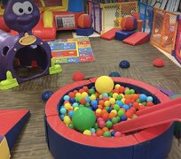 Toddler Soft play with star slide