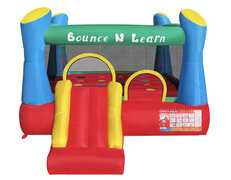 Toddler bounce house with slide 