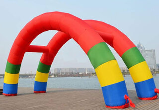 Inflatable Double Arch