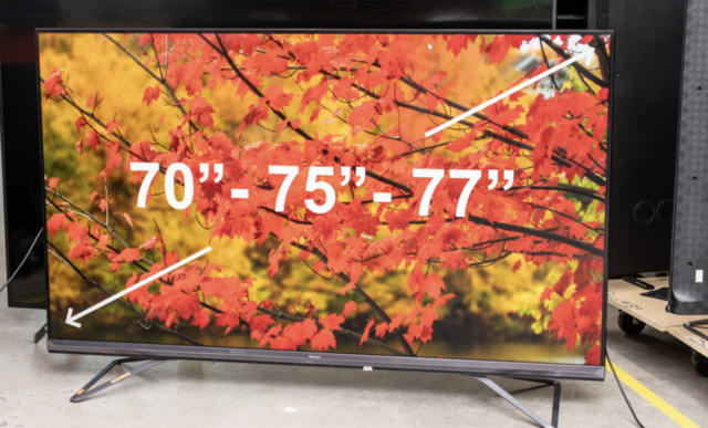 TV 70”+