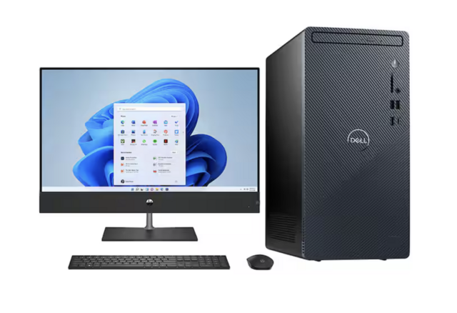 Desktop Computer + Monitor