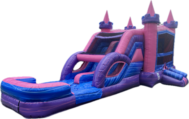 Dual Lane Princess Castle Wet