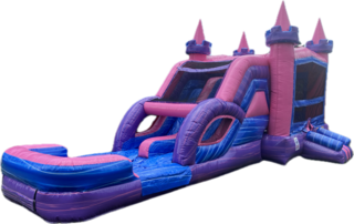 Dual Lane Princess Castle Wet