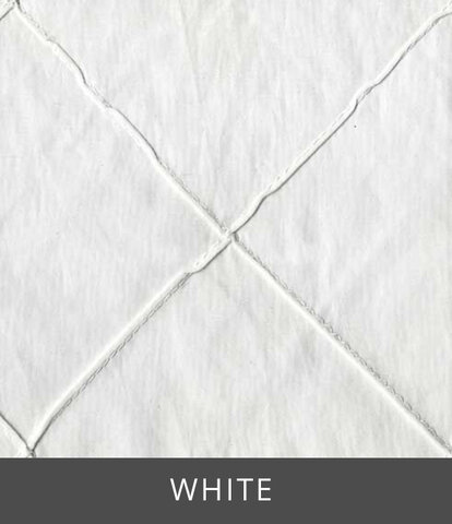 PINTUCK 90”X 132” TABLE LINEN RECTANGLE WHITE