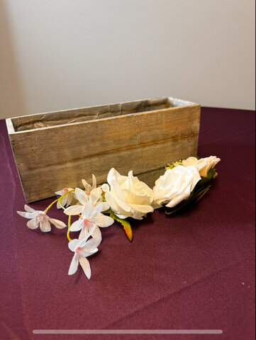 Large Floral Box