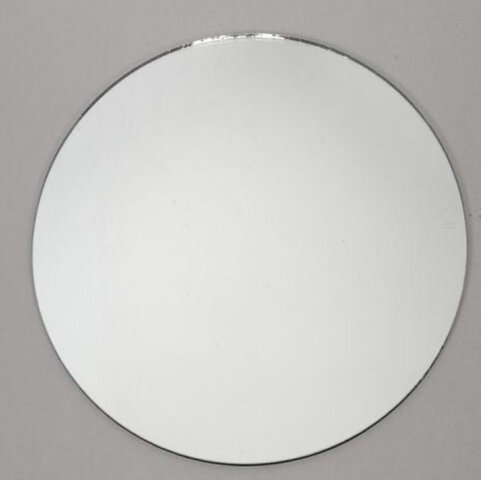 12” round mirror centrepiece 