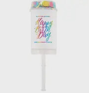 Rainbow Happy Birthday Confetti Popper