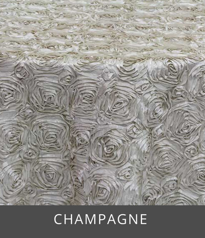 Champagne ROSETTE RUNNER 13”X120” Runner