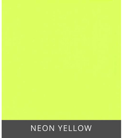 Neon Yellow Spandex Chair Cover