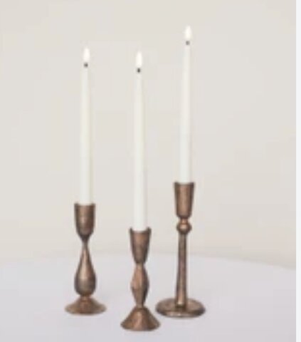 Antique gold Antique candle stick