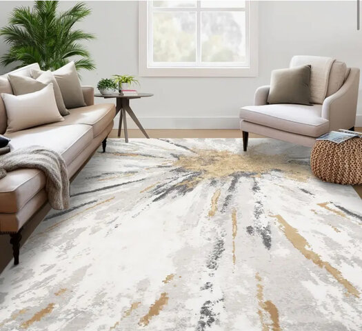 4x6 Boho Chic area rug