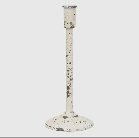 Distressed Candle Holder 12”