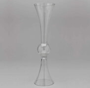 Double Trumpet Vase 29.5 H