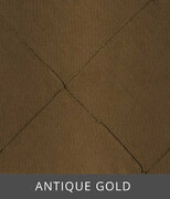  PINTUCK 120” ROUND ANTIQUE GOLD