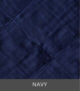 PINTUCK 108” ROUND NAVY