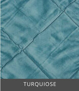 PINTUCK 108” ROUND TURQUOISE 