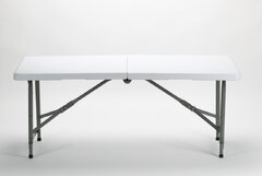 4” Rectangle folding table