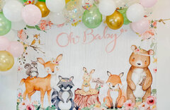 PINK WOODLAND BABY SHOWER PHOTO 